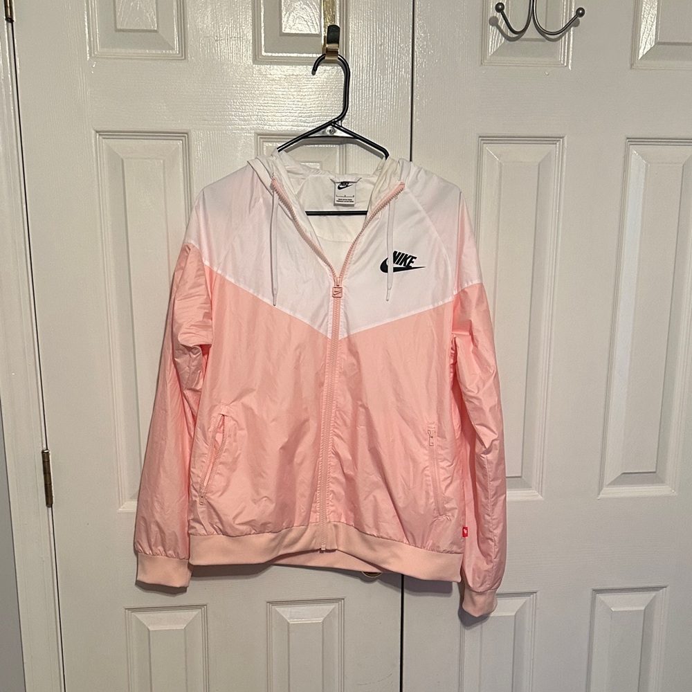 Nike Two-Tone Pink and White Jacket